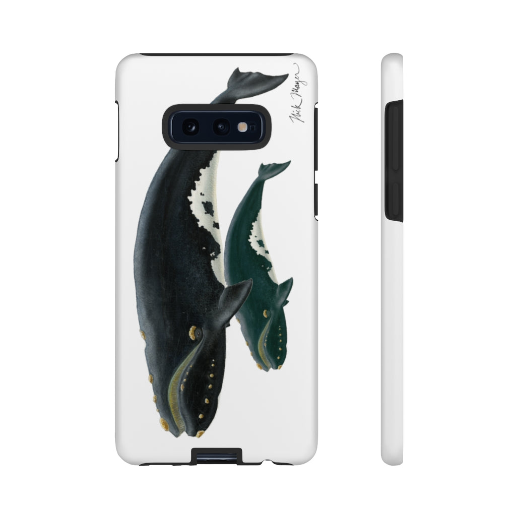 Mother & Calf Right Whale Phone Case (Samsung)