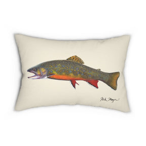 Brook Trout Throw Pillow