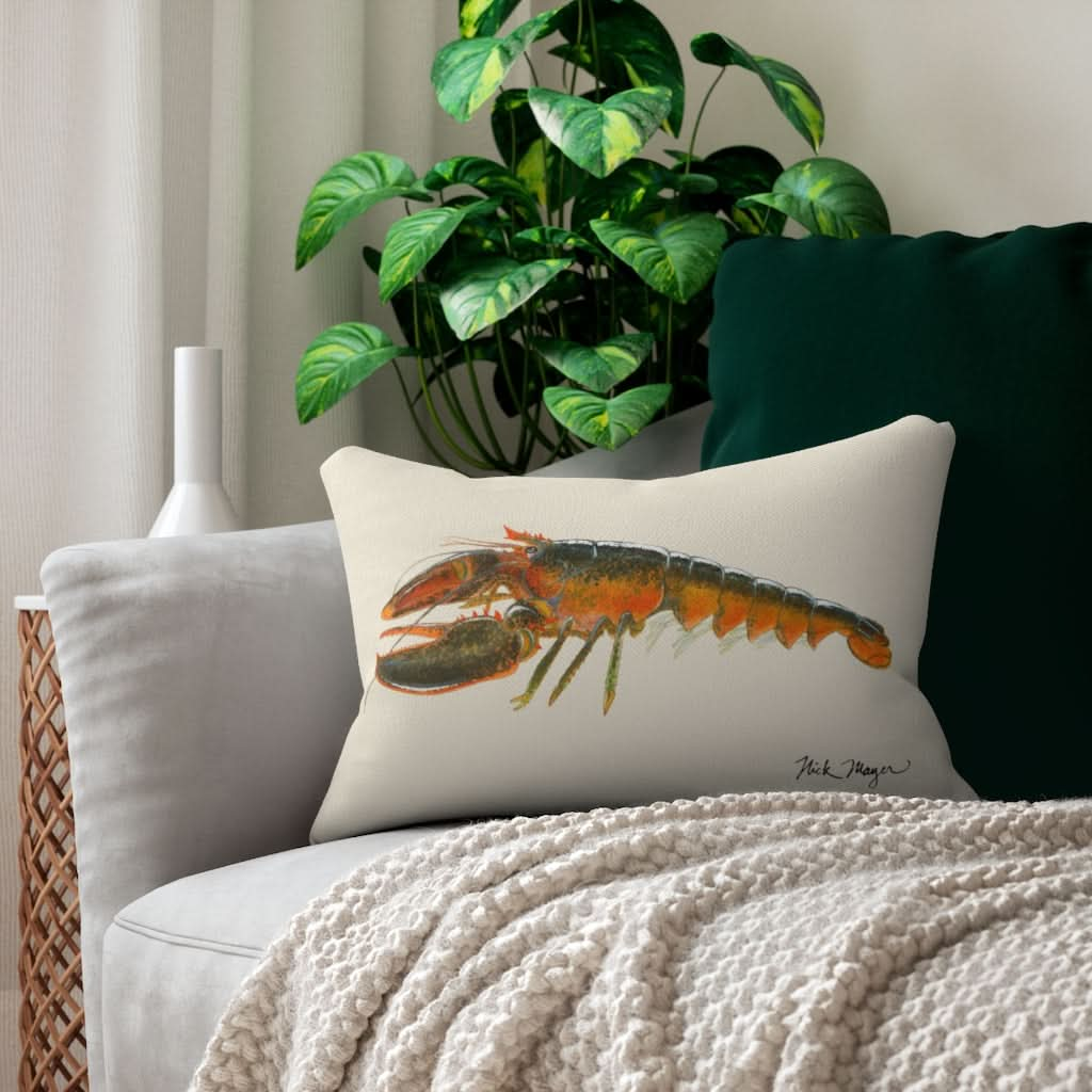 Lobster Throw Pillow