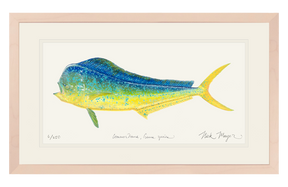 Bull Dorado/ Mahi Print
